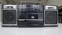 SANYO -AM/FM Stereo Radio Cassette Recorder - Ghetto Blaster