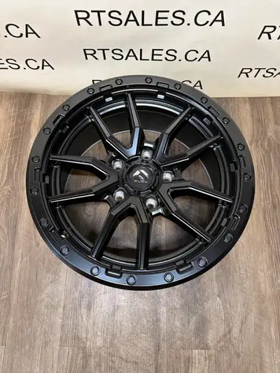 Set of four NEW 20 inch Fuel rims Fits Toyota Tundra Sequoia Lexus AND OTHERS -- rim size: 20x9 -- b...