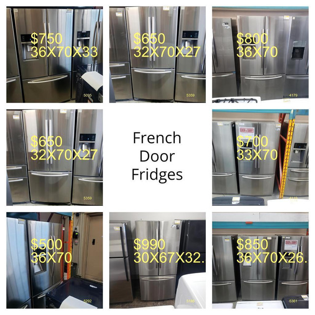 Spring Cleaning - Stainless Steel Fridge Blowout in Washers & Dryers in Edmonton