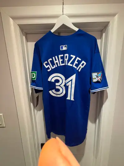 Max Scherzer Toronto Blue Jays size XL, View more