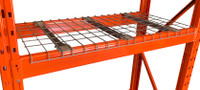 Wire mesh deck 42” x 46”,  42” x 52” and 42” x 58” - pallet rack
