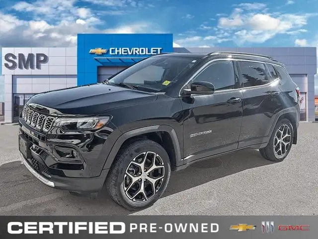 2024 Jeep Compass Limited | 4x4 | Sunroof | Leather |