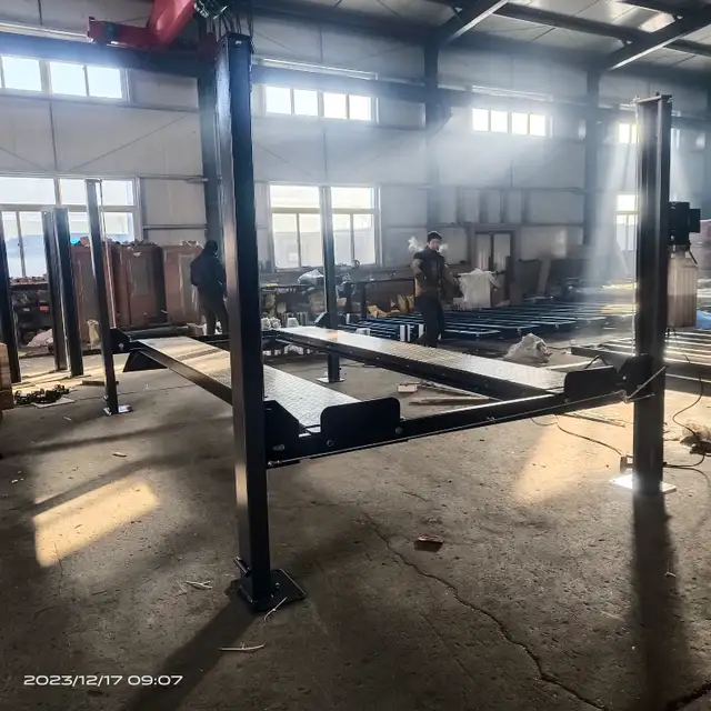NEW 4 POST VEHICLE HOIST PARKING LIFT JH4P3700 in Other Parts & Accessories in Grande Prairie - Image 4