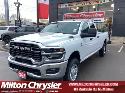 NEW MSRP $90970.00 SAVE THOUSANDS OVER NEW ON THIS 2025 RAM 3500 TRADESMAN CREW CAB 4X4 WITH CHROME...