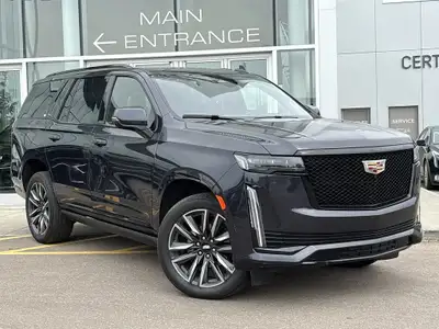 AMVIC Licensed Dealer The 2023 Cadillac Escalade Sport Platinum stands out in Galactic Grey Metallic...