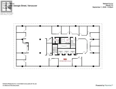 Top-floor office opportunity in downtown Vancouver's Coal Harbour area with ocean views and strong n...