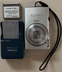 Canon IXY 600F PowerShot Compact Digital Camera Silver 12.1MP 8x