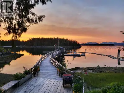 Stunning oceanfront home on 0.97 acres on Denny Island offering comfort, adventure, and investment p...