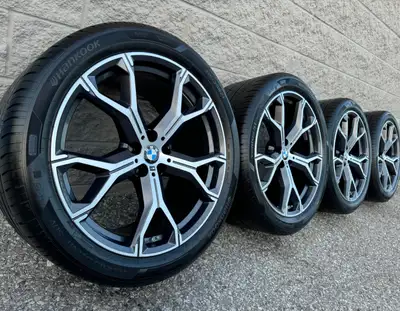 Hankook Ventus S1 Evo3 SUV HRS Run Flat Summer Tires and original 21 inch BMW X5 / X6 'Style 741M' s...