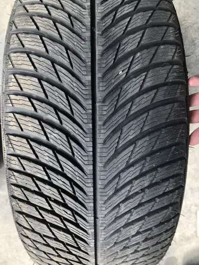 1 x 275/35/21 MICHELIN pilot alpin pa5 WINTER tire 90% tread left Dot2022 Good condition for tesla b...