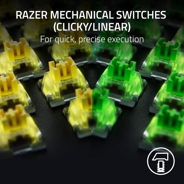 Razer BlackWidow V4 Mechanical Gaming Keyboard: Green Switches in Mice, Keyboards & Webcams in Edmonton - Image 4