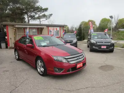 2012 Ford Fusion Sport. 3.5 L 6 Cylinder ENGINE. Loaded…..AWD……No damage…..LOW LOW LOW KMS (130000 K...