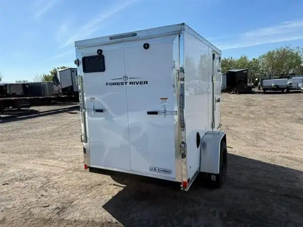 FOREST RIVER ULAFT 5X8 SINGLE AXLE RAMP DOOR in Cargo & Utility Trailers in Oshawa / Durham Region - Image 5