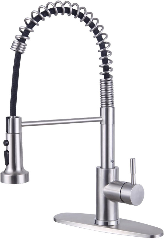 HOTTIST Kitchen Faucet with Pull Down in Plumbing, Sinks, Toilets & Showers in Gatineau - Image 3