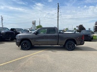 Odometer is 10812 kilometers below market average! Granite Crystal Metallic Clearcoat 2025 Ram 1500... (image 3)