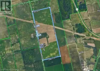 approximately 112 acres with 3500 feet of frontage on fiddlers green road (3 KM from airport). Great...