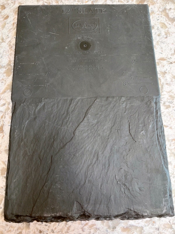 Davinci Composite Slate roof tiles / shingles, 12" width . Roofing