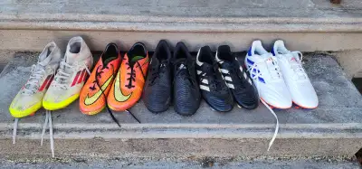 Soccer cleats for grass and turf and indoor, View more