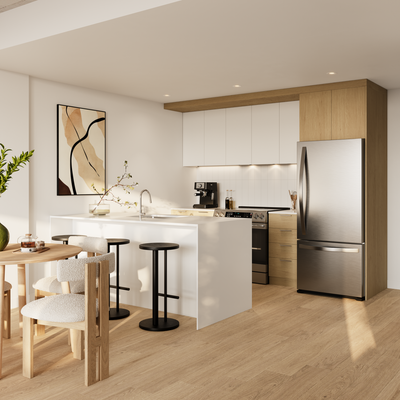5.5-condo appartement a louer a Rosemont-boulevard Saint-Joseph, View more