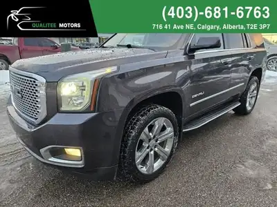 2016 GMC YUKON DENALI NO ACCIDENTS, NO CLAIMS, ONE OWNER VEHICLE WITH LOW KMS!... QualiTee Motors of...