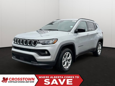 This 2025 JEEP COMPASS LATITUDE 4X4 has the following options Premium Cloth/Vinyl Bucket Seats, Remo...