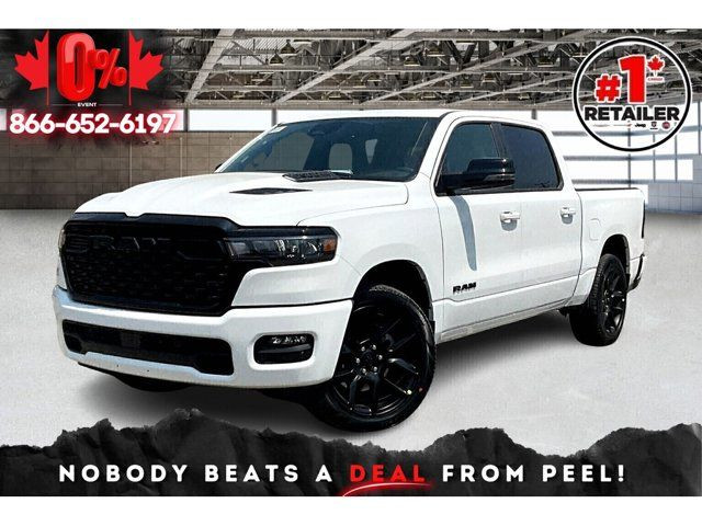 2025 Ram 1500 SPORT CREW PanoRoof Sport Hood Night LVL1 in Cars & Trucks in Mississauga / Peel Region