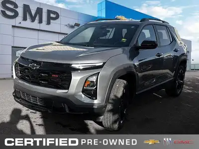 Saskatoon Motor Products - Recent Arrival! 2025 Chevrolet Equinox RS - Certified. GM Certified Detai...
