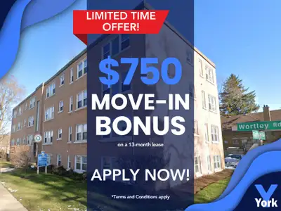 1 Bed Apartment Heat and Water Included! Near Wortley Village
