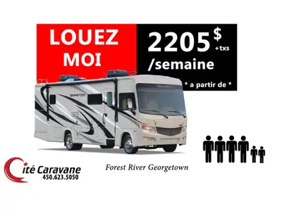 Cité caravane ! www.locationcaravane.com pour plus de détails ! 31-33 pieds de disponible Location d...