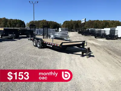 SALE!!REGULAR $7565 NOW ONLY $7320!! Canada Trailers Car Hauler Trailer 10,800 lbs. GVWR is $7,320.0...