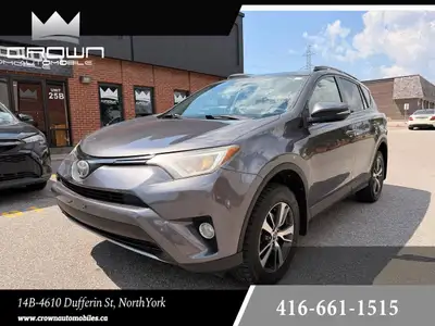 2018 TOYOTA RAV4 XLE FWD, LOADED WITH ALLOY WHEELS, SUNROOF, REAR VIEW CAMERA, HEATED SEATS, CLIMATE...