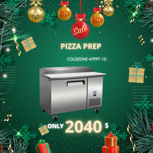 Brand New Pizza prep Refrigerated 71" COLD ZONE $2695 Alberta in Other Business & Industrial in Calgary - Image 4