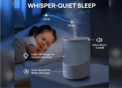 HOMSAY HM583A 2.5L COOL MIST HUMIDIFIER AROMA DIFFUSER WITH WARM, View more