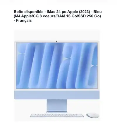 iMac 24 pouces 2023, View more