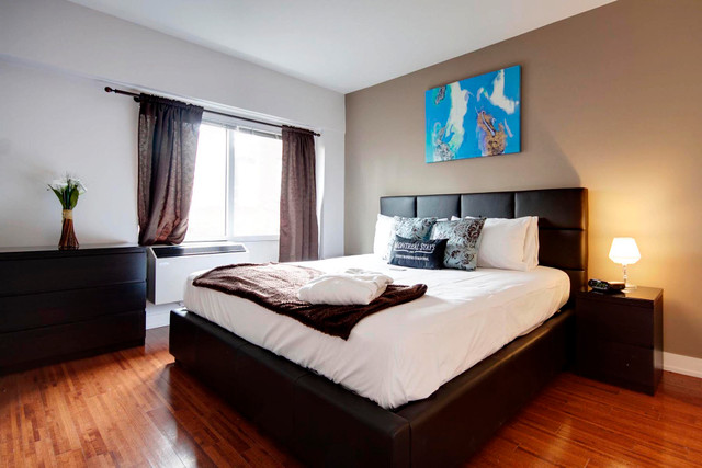 1 Bedroom in Downtown, Mosaique Building - Utilities/wifi inclu dans Locations longue durée  à Ville de Montréal