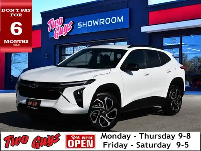 2024 Chevrolet Trax 2RS Summit White *REMOTE START*, *BLUETOOTH*, *BACK-UP CAMERA*, *AUTOMATIC*, *LE...