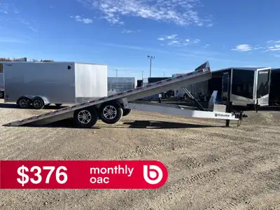 Nordtek Heavy Duty Aluminum Deckover Tilt Trailer 14,000 lb is $18,115.00 or $362.27/month! Ord: 250...
