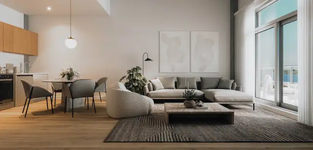 Studio meublé – Domaine privé 14 millions pi2 – Côte-de-Beaupré