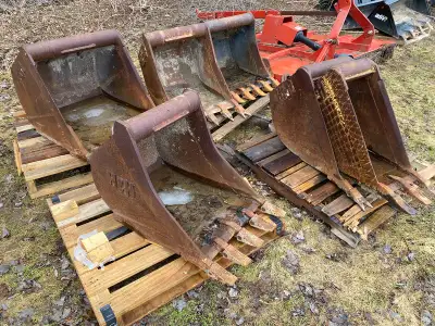 Backhoe Buckets and Frost Ripper for sale, View more