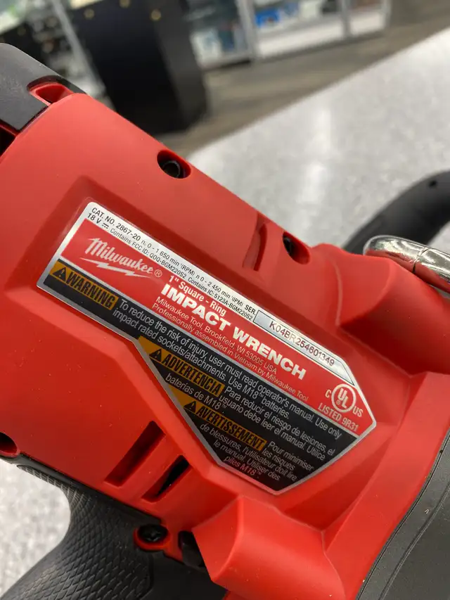 Milwaukee 2867 Impact Wrench (Tool Only) in Power Tools in City of Toronto - Image 5