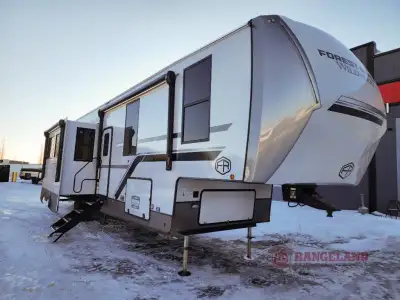 Forest River Wildwood Heritage Glen fifth wheel 376FAM highlights: Loft with Bunk Mats Two Bedrooms...