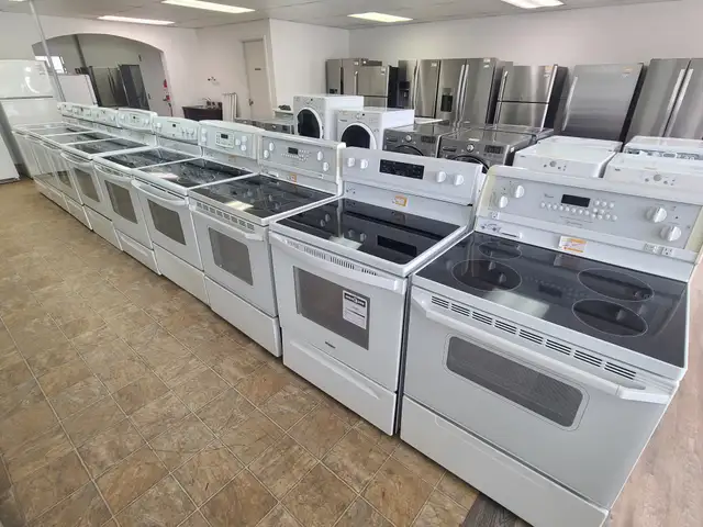 Electric & Gas Range Warehouse Blowout- White, Black & Stainless62863736555139121