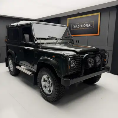 We are pleased to offer this recent UK import, right hand drive, short wheelbase Defender wagon. Wit...