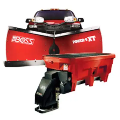 BOSS SNOW PLOW & SANDERS / SALTERS. SALES, SERVICE AND PARTS. Also parts for Meyer , Snow & Salt Doo...