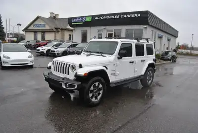 35183 KM, Sahara with color match roof, 4X4, navigation, backup camera, heated leather seats, heated...