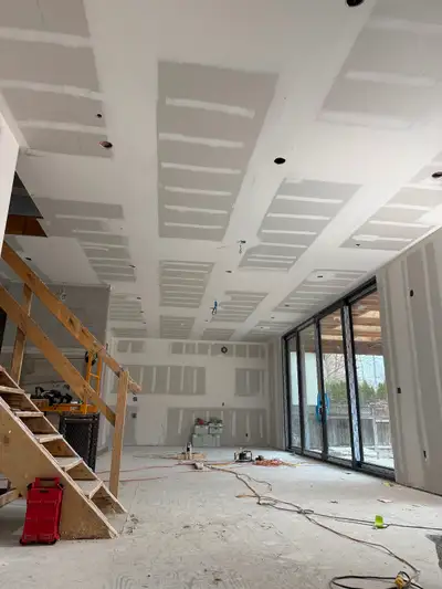 Drywall taping & dustless popcorn removal-quality focused work, View more
