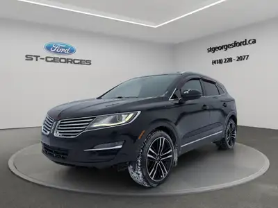 2017 LINCOLN MKC RESERVE AWD 2.3L ECOBOOST TOUT EQUIPÉ MAGS 20 INTERIEUR DE CUIR TOIT OUVRANT PANORA...
