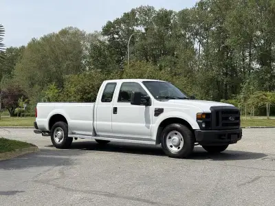 This 2008 Ford F-250 SD XL SuperCab pickup is powered by a 6.4L Power Stroke V8 diesel engine paired...