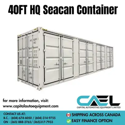 Nouveau conteneur maritime de 40 pieds HQ disponible, View more