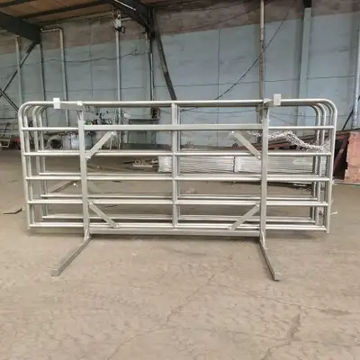 NEW 6 BAR 5 FT X 14 FT FARM GATE FENCE CATTLE PANEL 530613, View more